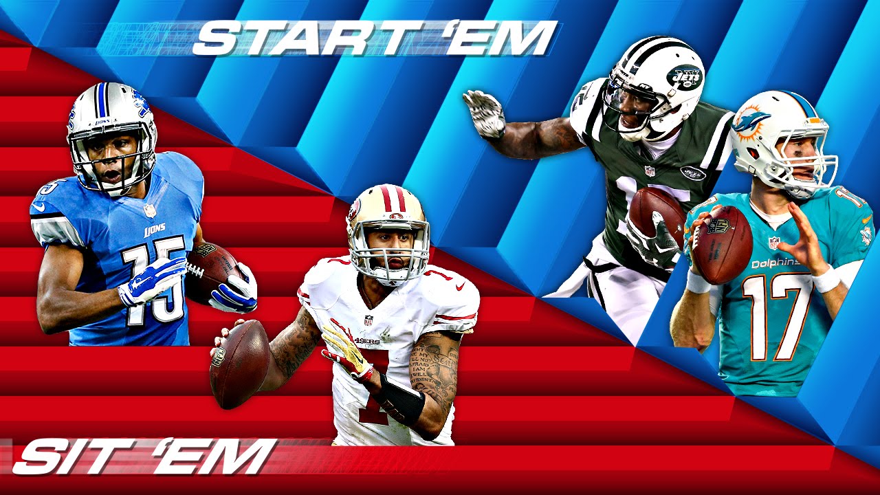 Fantasy Football - Start 'Em, Sit 'Em (Week 3 ...