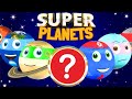 Super planets planets vs exoplanets  solar system for kids  kids