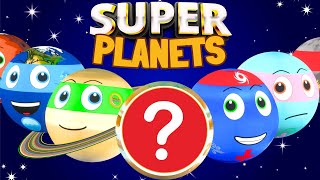 Super Planets: Planets vs Exoplanets | Solar System for Kids | Kids Video