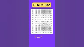 Find odd numbers - 002 - #odd #quiz #braintest