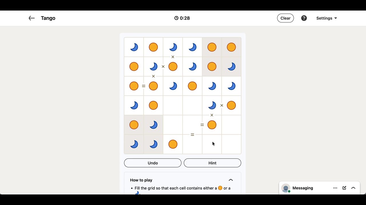 LinkedIn Tango Answer Today - Puzzle #465 | 15 January 2026