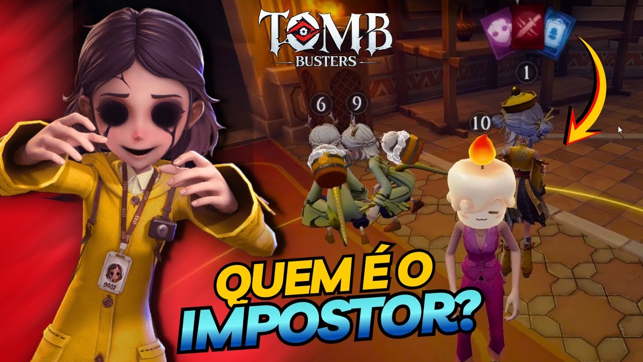 ESSE MODO É IGUAL AO SUPER SUS! DESCUBRA QUEM É O MENTIROSO no Tomb Busters.