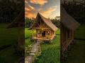 🎬 🎋🏡 Building a Strong Bamboo House Foundation From Scratch 😱⚒️ | Time-Lapse #Shorts #viralvideo
