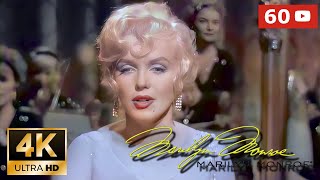 Marilyn Monroe 4K Colorized / AI Restored - I Wanna Be Loved By You - 1959 Resimi