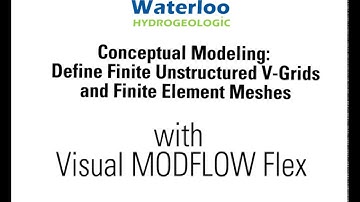Conceptual Modeling: Define Unstructured VGrids and Finite Element Meshes