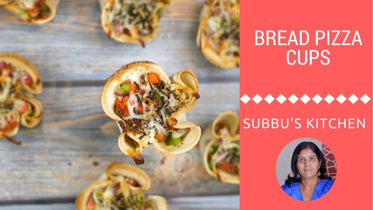 Bread Pizza Cups | Easy Kids Snacks