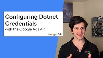 Getting started with the .NET client library - Configuring credentials