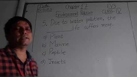 Class IV EVS 05-11- 2020 by Mr Rupesh Chapter 17
