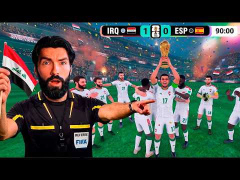 I BECOME THE REFEREE FOR THE WORST TEAM IN THE WORLD CUP UNTIL THEY WIN THE CUP