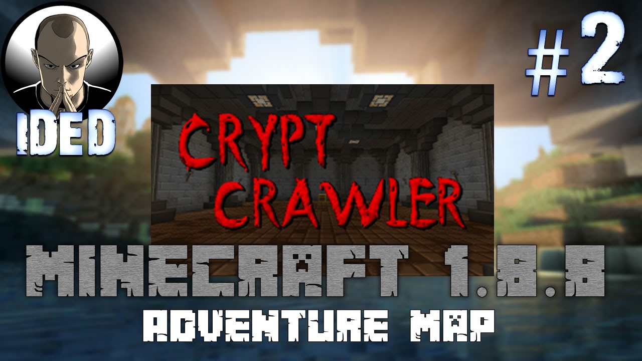 Crypt Crawler #2 - Adventure Map for MC 1.8 - Minecraft Mondays - YouTube