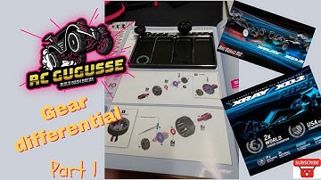 how to build Xray XB2 2020 Gear differential part 1