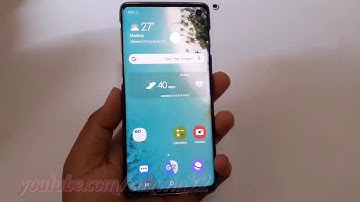 Samsung Galaxy S10 : How to add or remove Show layout bounds in Quick settings (android pie)