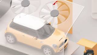 3D Isometric shopping advert
