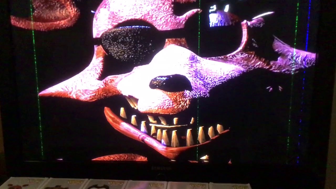 FIVE NIGHTS AT FREDDY'S 2 - Withered Foxy Death Screen Encountered For The  4th Time! FNAF 2! 