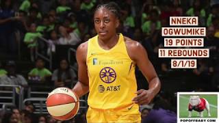 Nneka Ogwumike Full Highlights 2019.8.1 - 19 PTS, 11 RBS - PopOffBaby.com