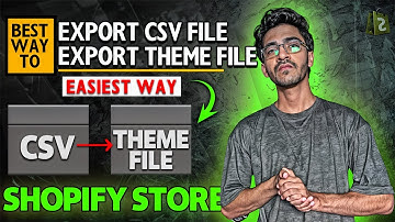 How To Import/Export Shopify Themes and Products 2024 | Download Or Upload Themes