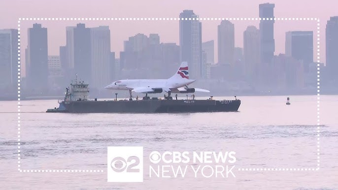 Historic Concorde Jet Returns Home To Intrepid Museum In Manhattan