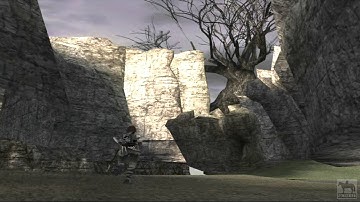Shadow of the Colossus - Hidden area in the Preview version
