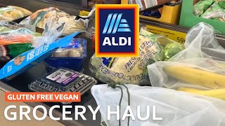 ALDI Vegan Grocery Haul with 9 Food Allergies