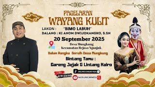 🔴LIVE WAYANG KULIT DALANG KI ANOM DWIJOKANGKO, S.Sn
