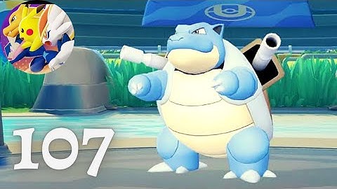 Pokemon Unite Mobile - Gameplay Walkthrough Part 107 - Blastoise Gameplay Shivre City (Android, iOS)