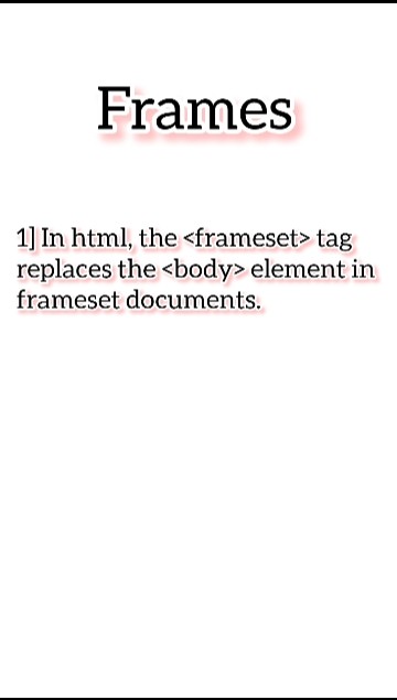 Explain Frames in html - YouTube
