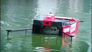 Dialog | 5G-enabled autonomous water-surface cleaning robot