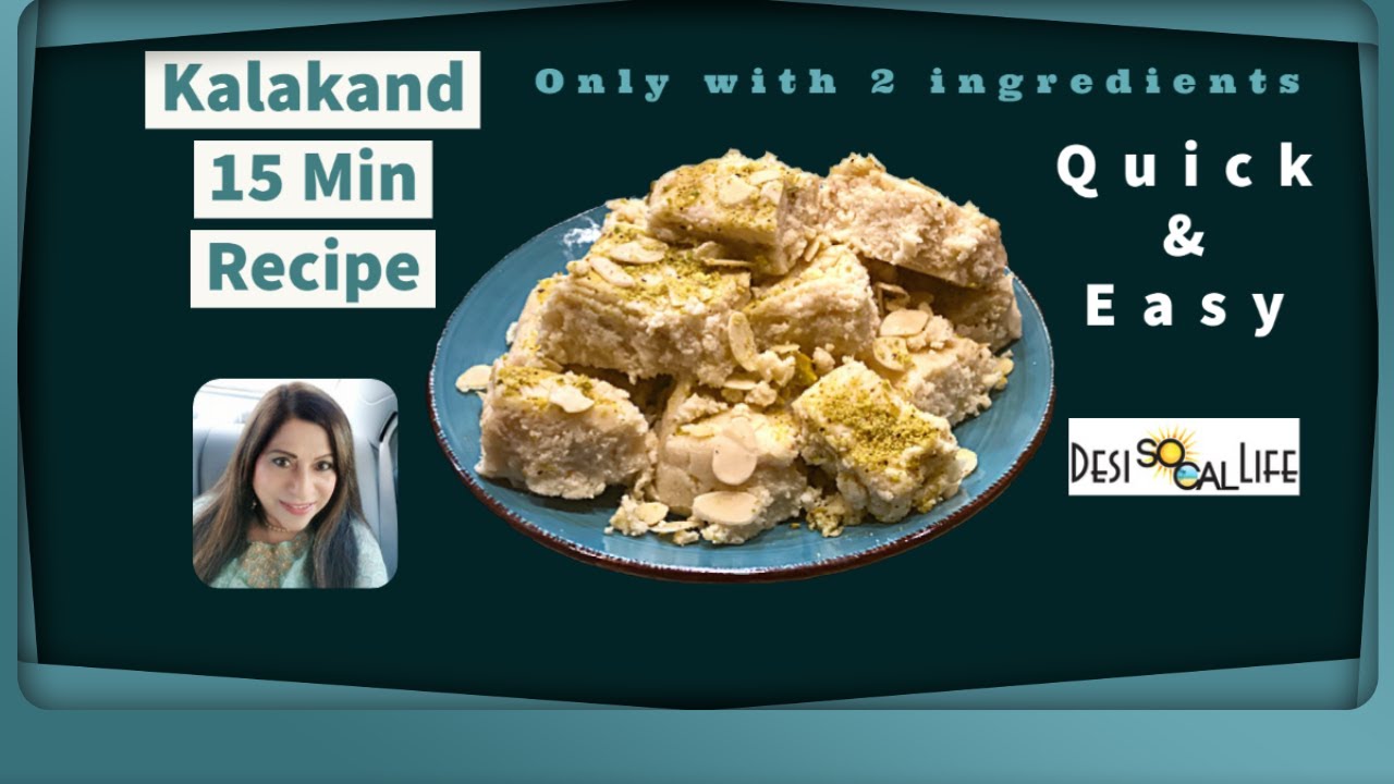 Kalakand Recipe with Ricotta cheese Quick & Easy Instant Kalakand