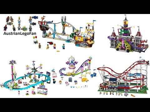 Lego Roller Coaster Compilation of All Sets ever made
