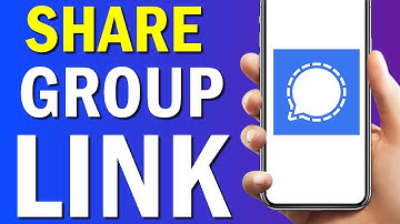 How Share Your Signal  Group Link To Other Apps