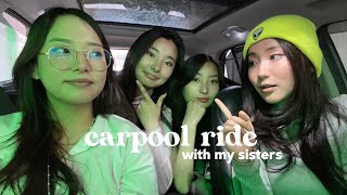 life in Bhutan • most chaotic carpool ride with my sisters