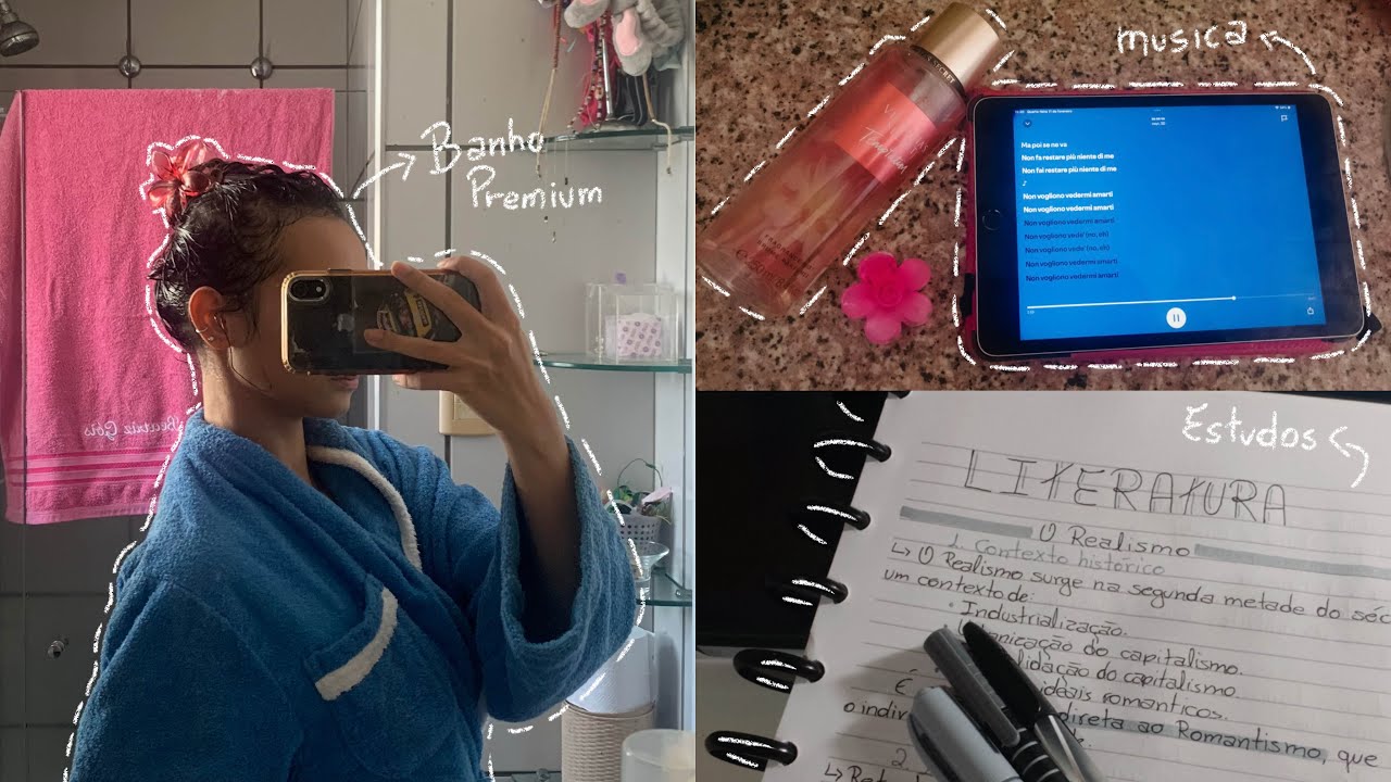 Vlog 📚: um dia como estudante do segundo ano E.M ✨