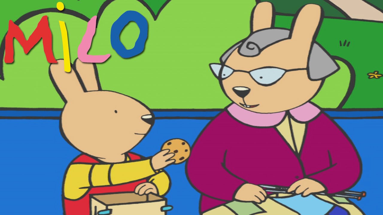 Milo and the ederly woman | Cartoon for kids