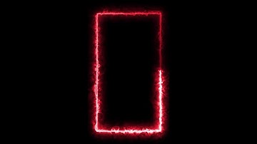 Neon Light Border | Frames Template Video | Glowing Frame Black Screen | Background Loop #frames