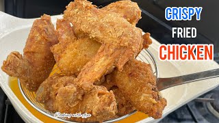 HOW TO MAKE & FRY THE AUTHENTIC GHANA FRIED CHICKEN | CRISPY FRIED CHICKEN RECIPE|KFC COPYCAT RECIPE