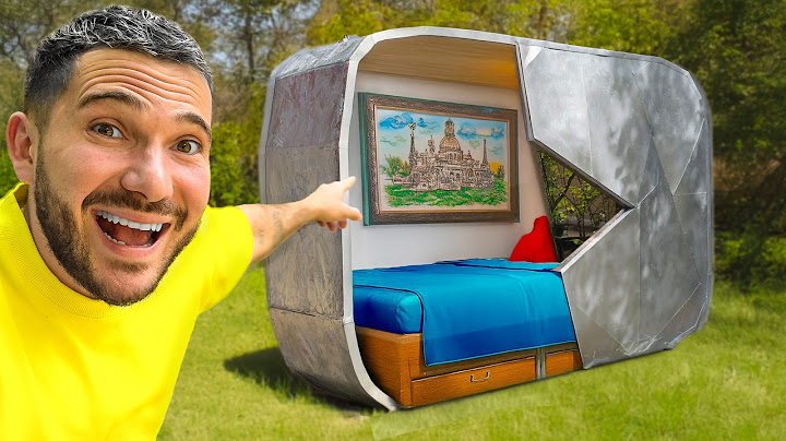 J’ai construit le plus PETIT HÔTEL du monde !