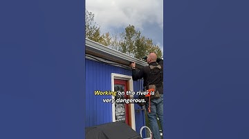 Stay Safe On The Water #shorts #gutter #construction #gutters #diy #guttering #raingutter