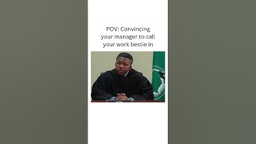 Convincing Your Manager to Dial Your Work Bestie #WorkBestie #WorkBFFGoals #DynamicDuo #WorkMemes