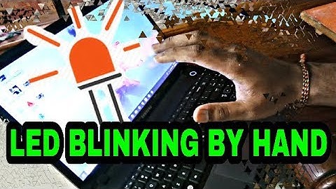 LED CONTROL BY HAND GESTURES