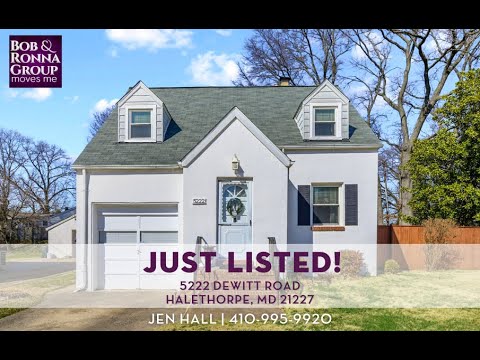 5222 Dewitt Road, Halethorpe, MD home video tour