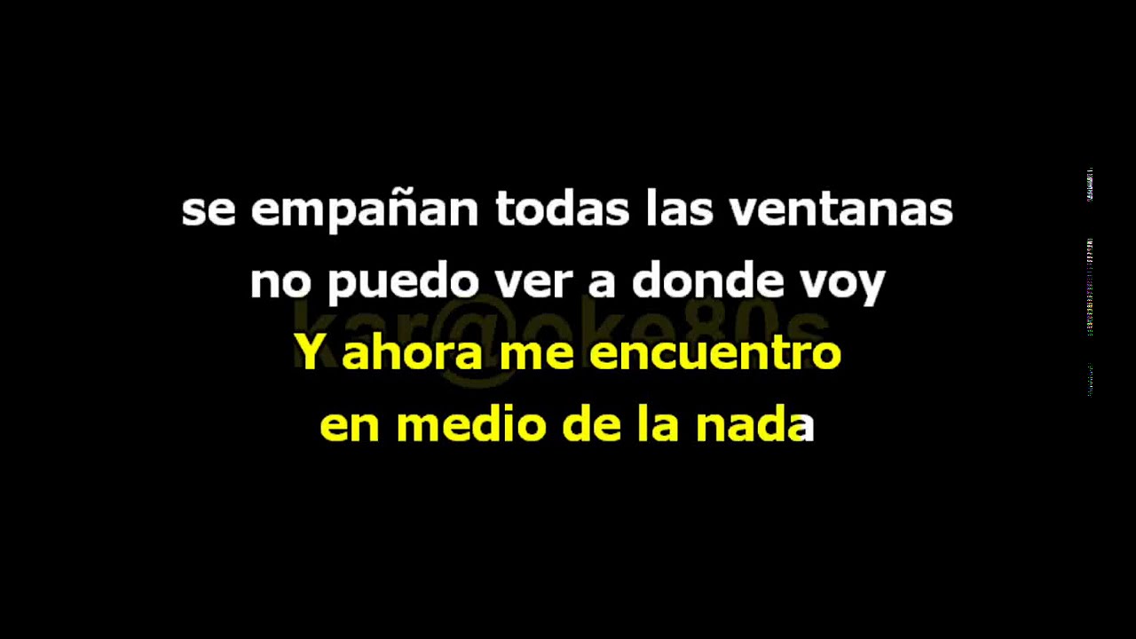 Miriam Rodriguez - No sé Quien Soy karaoke