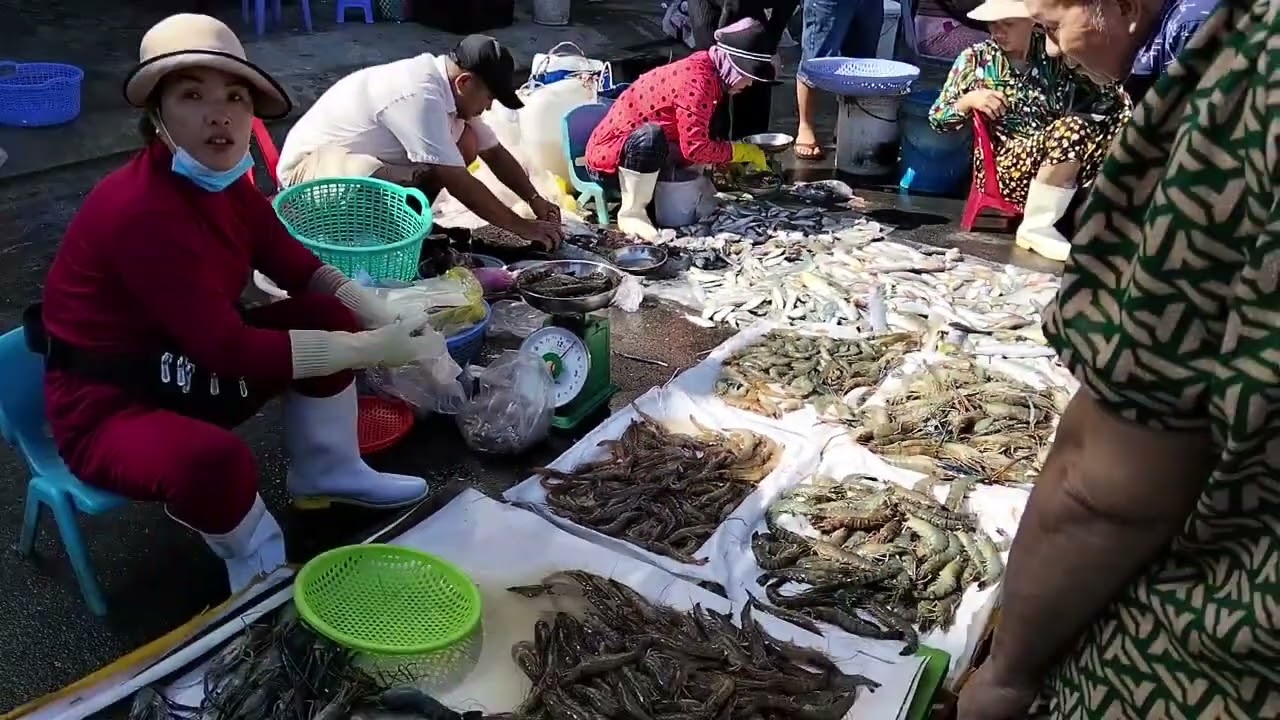 Chợ Vĩnh Hải Nha Trang sau tết 