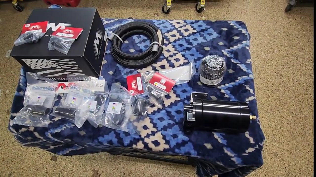 Mustang S550 Motion Raceworks Catch Can Installation