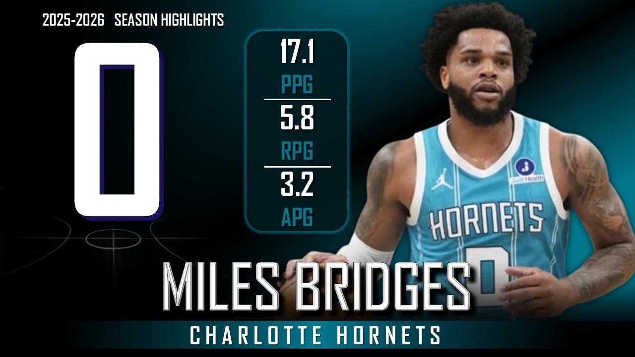 Miles Bridges || 2025-2026 Charlotte Hornets Highlights