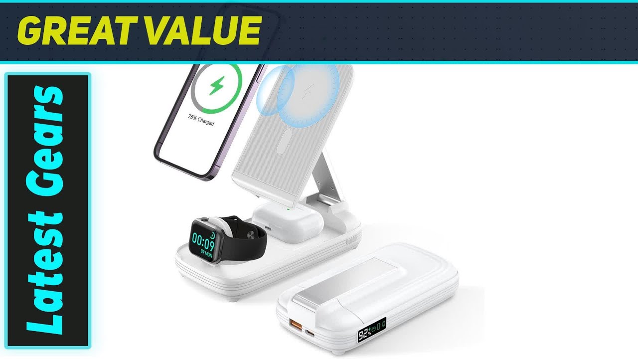 BezosMax 5-in-1 Charging Station: The Ultimate Power Hub? - YouTube