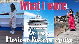 What I wore on my Mexican Riviera Carnival Cruise | Vlogmas 2022 Day 4