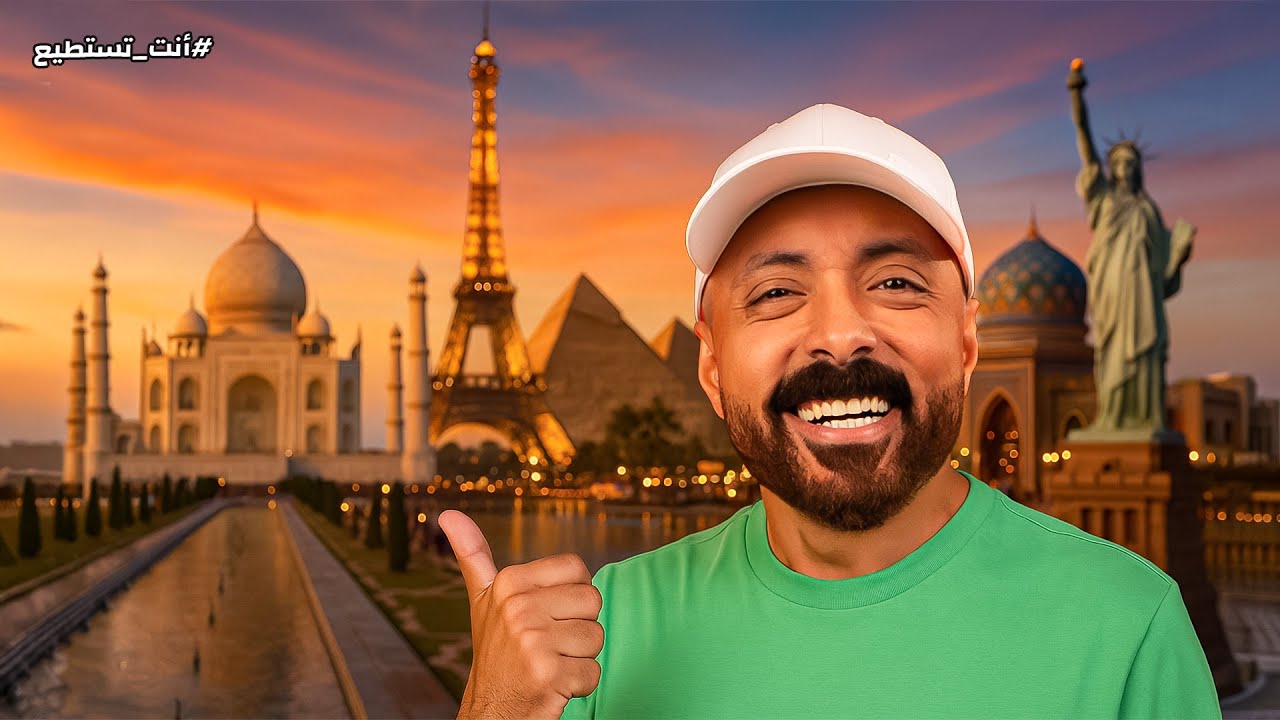 سافرت قارات العالم كلها… في ساعة وحدة ومن قلب الرياض! 😱🔥