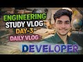 Day-3 Study Vlog 📚 | DSA Practice + Development 💻 | LeetCode Grinding 🔥 #StudyVlog #dsa
