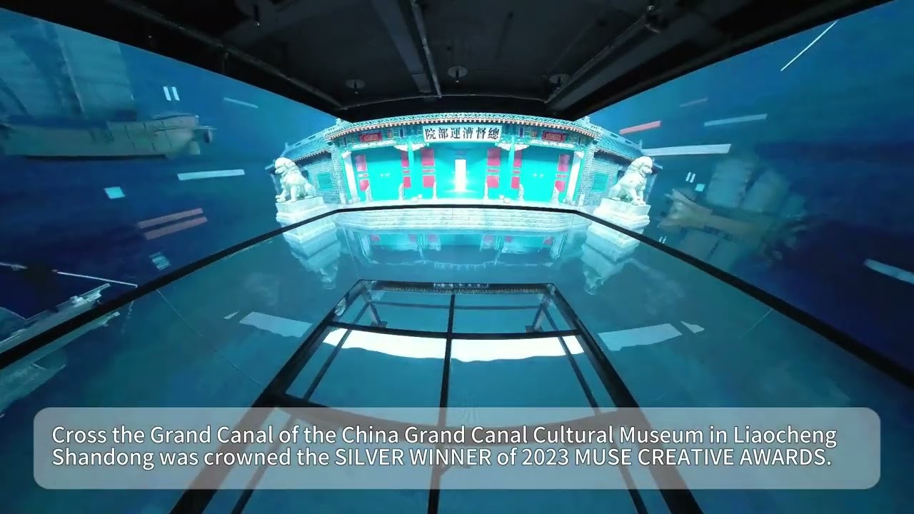 Shandong's Liaocheng Grand Canal Journey: Silver Winner at the 2023 MUSE Creative Awards