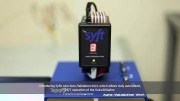 SIFT-MS Auto Validation Inlet